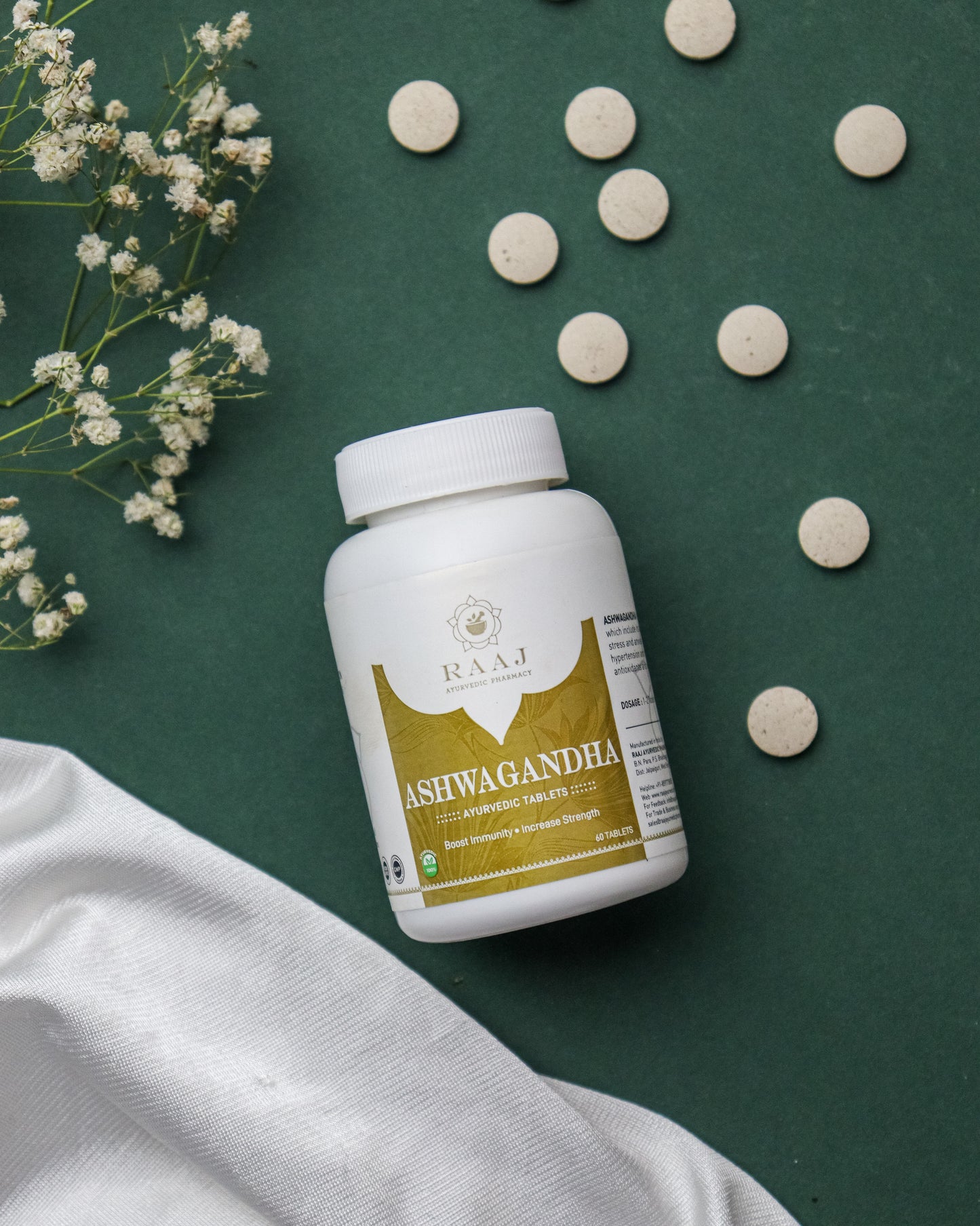 ASHWAGANDHA AYURVEDIC TABLETS