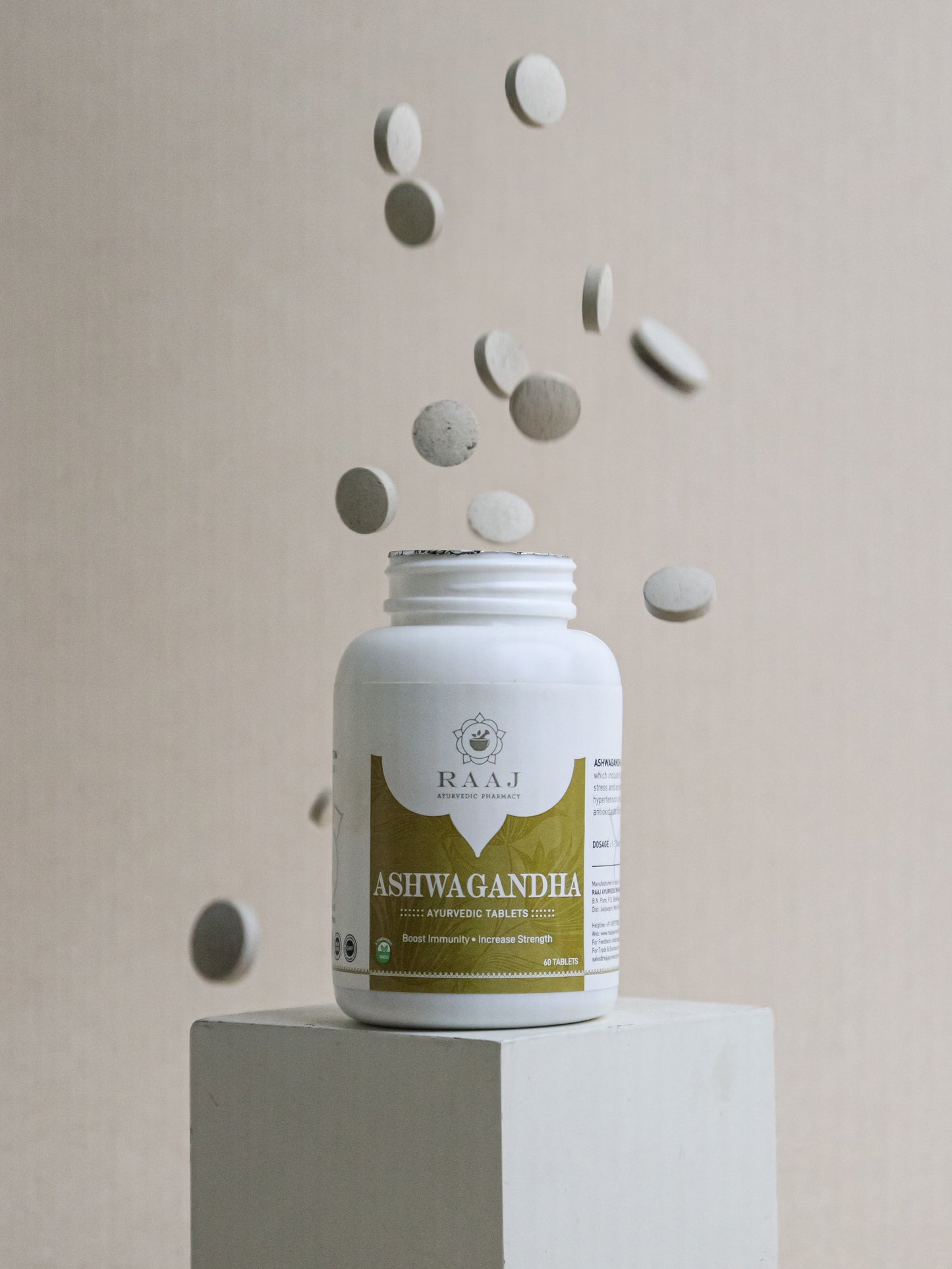 ASHWAGANDHA AYURVEDIC TABLETS