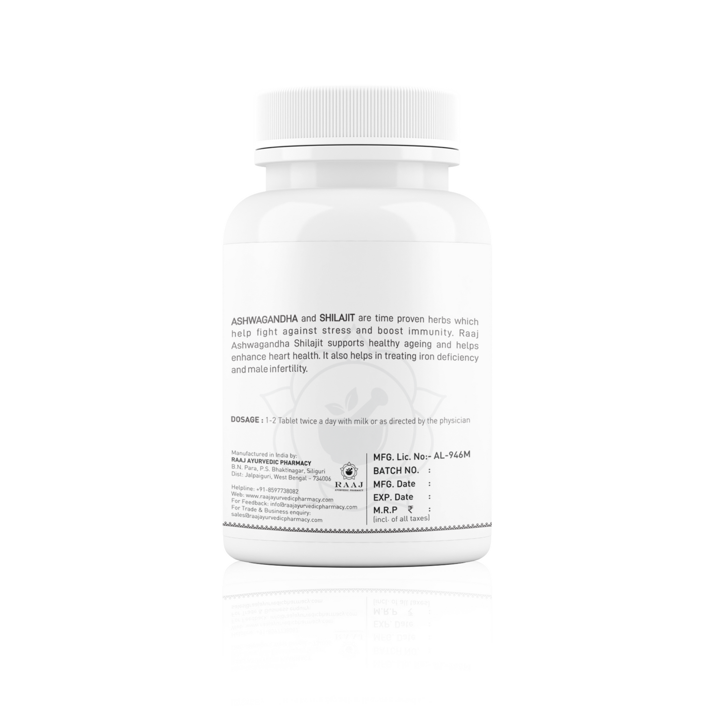 ASHWAGANDHA SHILAJIT TABLETS