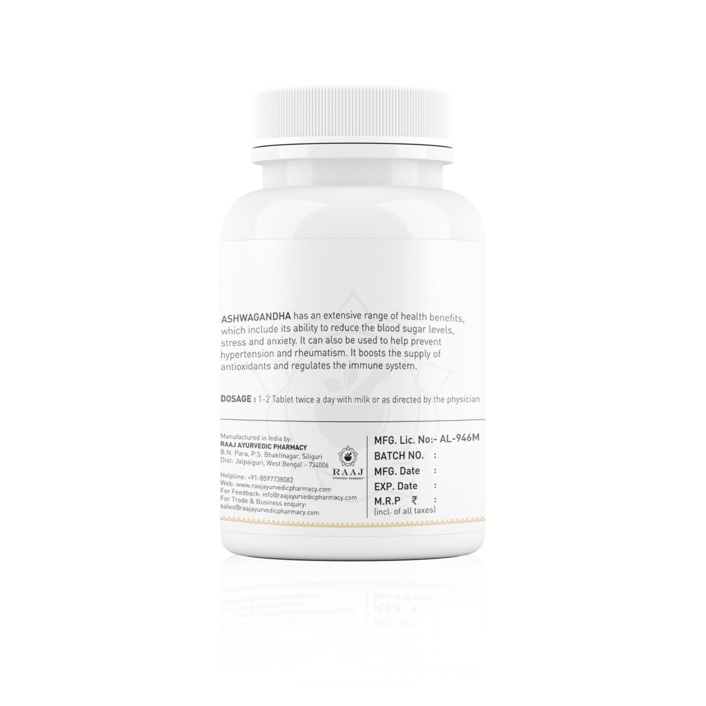 ASHWAGANDHA TABLETS